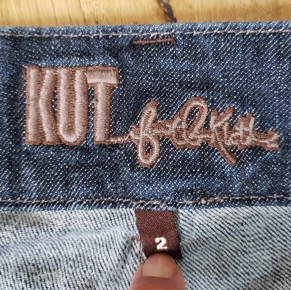 Kut from the Kloth Dark Blue Boot Cut Jeans - Picture 3 of 13